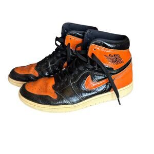 Jordan 1 Shattered Backboard 3.0 Mens High Top Orange 9.5
